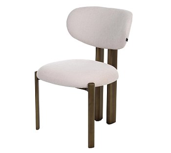 Обеденный стул Прово, твид серо-бежевый меланж