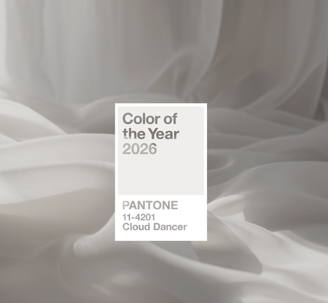 Цвет года 2026 Cloud Dancer